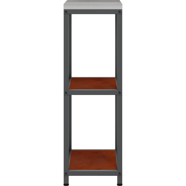 vidaXL Küchenaufbewahrung mit Regal Rostig 60 x 50 x 92 cm Stahl 874981 – Bild 7