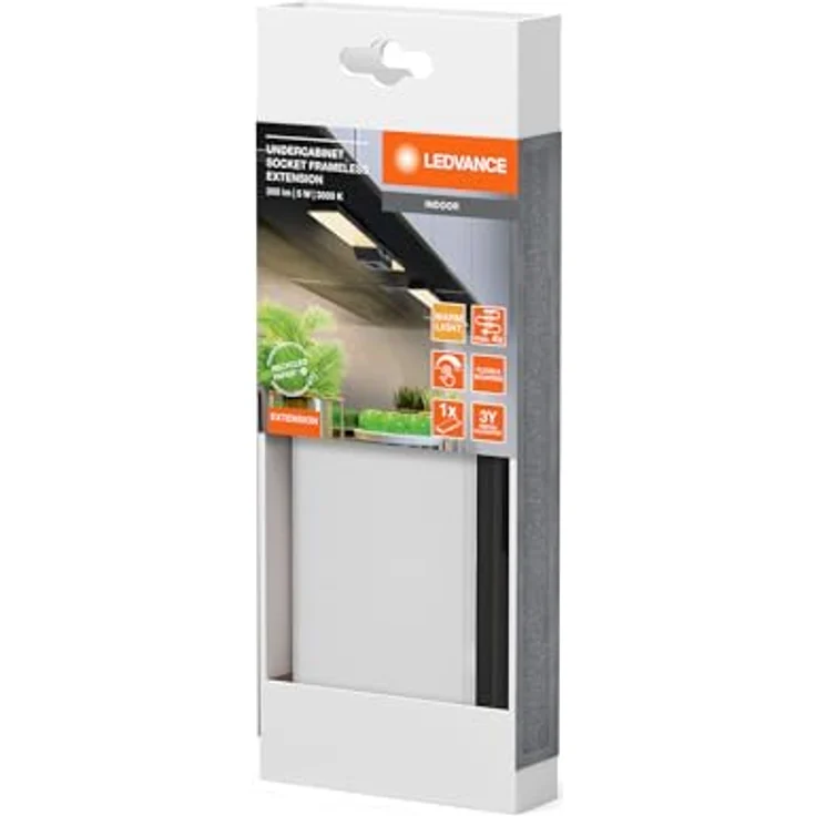 LEDVANCE Unterbauleuchte Flood 830 DIM Schwarz Verlängerung – Bild 8