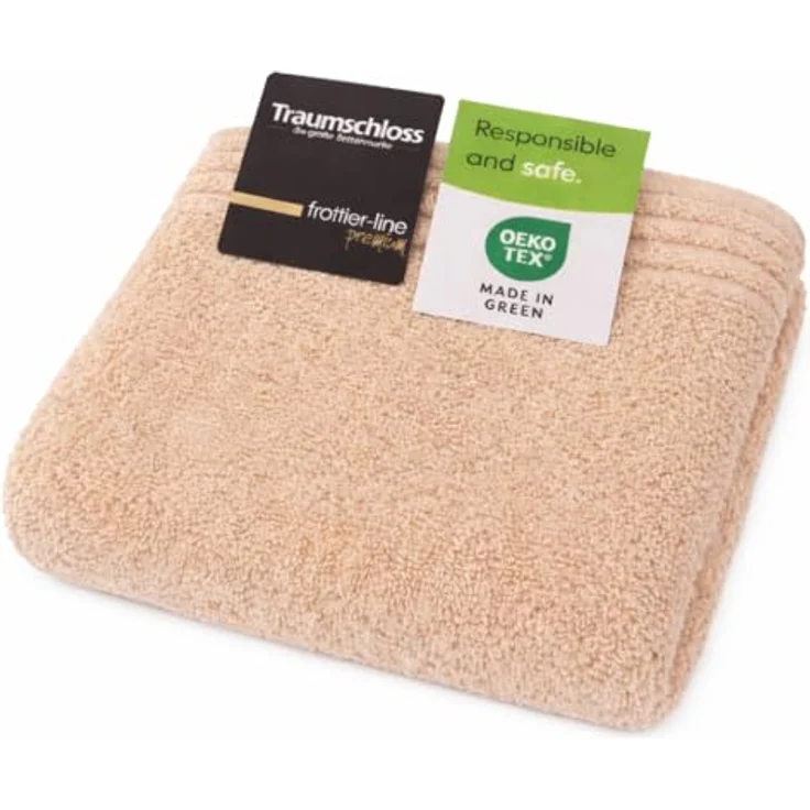 Traumschloss Handtuch Premium-Line, Frottier (1-St), 100% amerikanische Supima Baumwolle mit 600g/m² – Bild 2