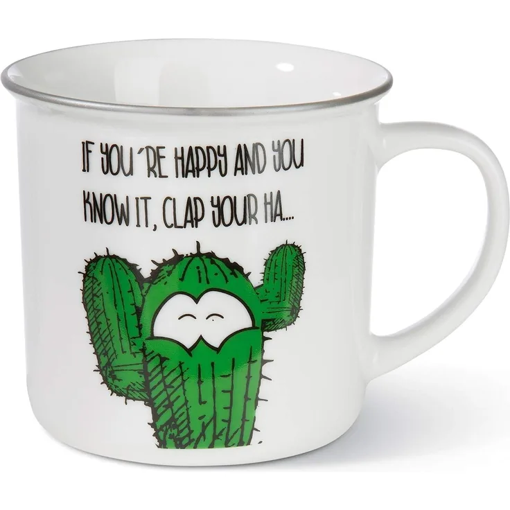 Nici 45023 Tasse If you`re happy. (Metallic)