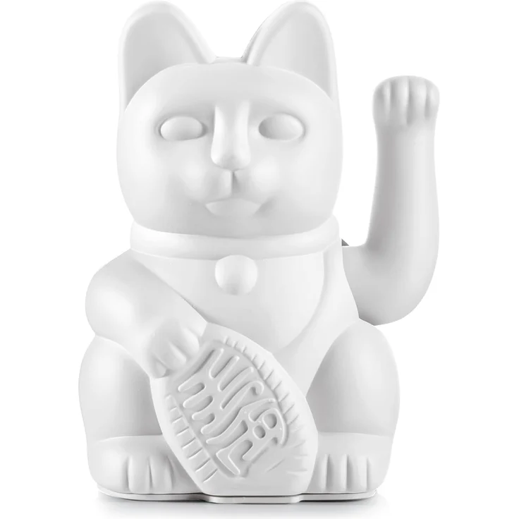 Donkey Winkekatze Lucky Cat White – Bild 1