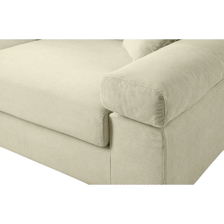 ATLANTIC home collection Big-Sofa Bjoern, mit Cord-Bezug, XXL-Sitzfläche, mit Federkern, frei im Raum stellbar – Bild 8