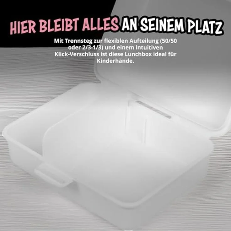 United Labels® Lunchbox Peanuts Snoopy - Hab ich Dich hab ich Alles, Kunststoff (PP) – Bild 4