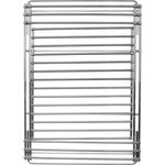 tepro Grillzubehör Hauptrost 28x39 cm für Rost-in-Rost-System - eckig, verstellbare Grillrosttiefe, ca. 39-50 cm Chrome