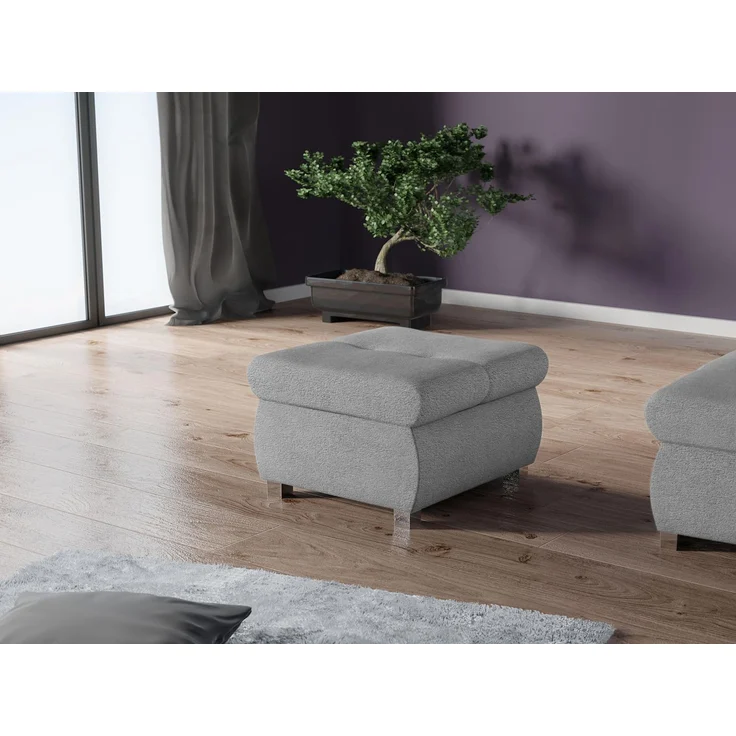 Polsterhocker Orkan Klein (Farbe: Velo 633) – Bild 2