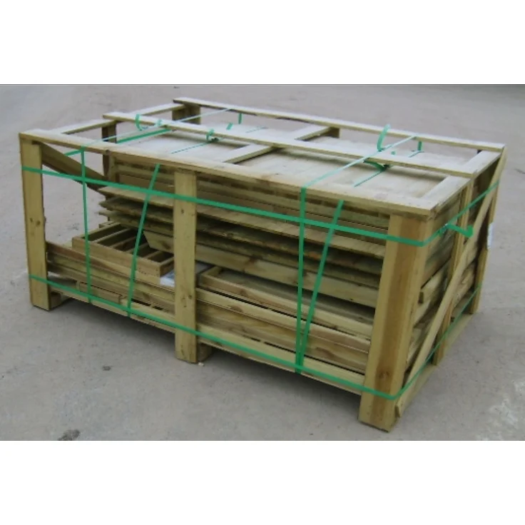 Kinderspielhaus Spielhaus Holz-Gartenhaus für Kinder #3996 – Bild 7