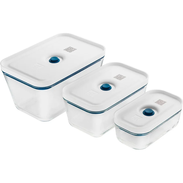 ZWILLING Fresh & Save Vakuum Boxset, S/M/L / 3-tlg, Glas, La-Mer – Bild 5