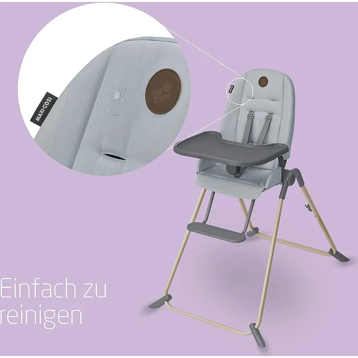Maxi-Cosi Ava Eco Beyond Hochstuhl - Grey Grau hel – Bild 4