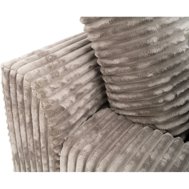 Lounge Chaiselongue AROSA Liege in Stoff Tilia Hellgrau – Bild 4