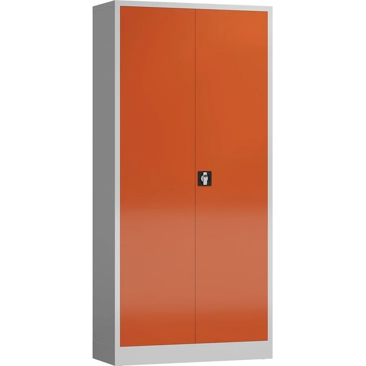 Steelboxx Mehrzweckschrank Aktenschrank Metallschrank 2 Türen 4 Fachböden 194,5x92x42vm (1-St) Komplett montiert und verschweißt, keine Montage erforderlich – Bild 4