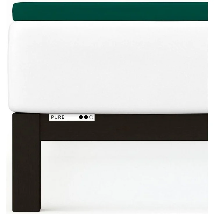 Schlafgut 'PURE TOPPER' Spannbettlaken, für Topper bis 10 cm Höhe, Green Deep, L 140x200cm - 160x220cm, 100% Bio-Baumwolle – Bild 4