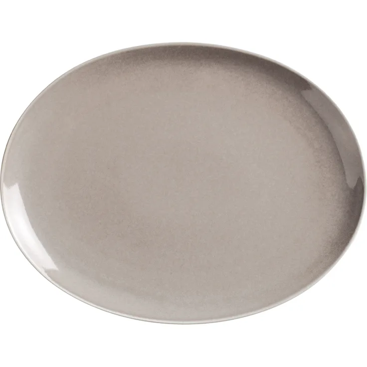 KAHLA Homestyle Platte, oval 32 cm desert sand