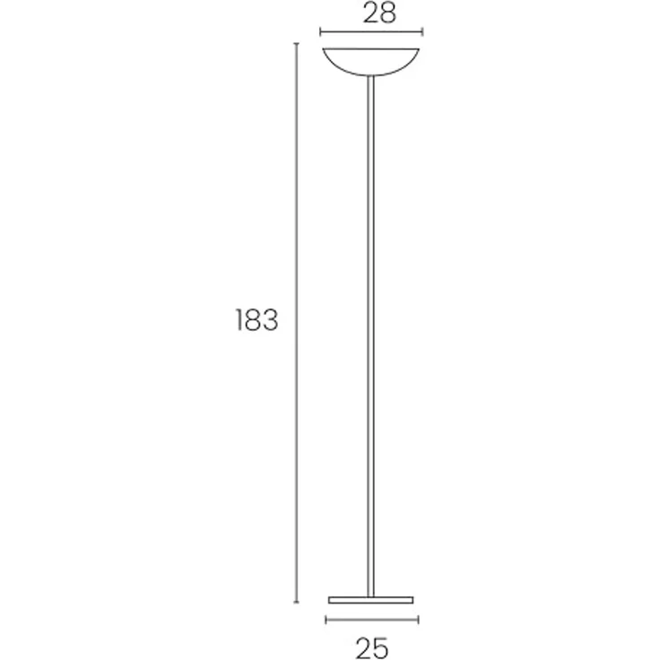 Unilux Deckenfluter Dely 2.0 400153721 LED schwarz – Bild 2
