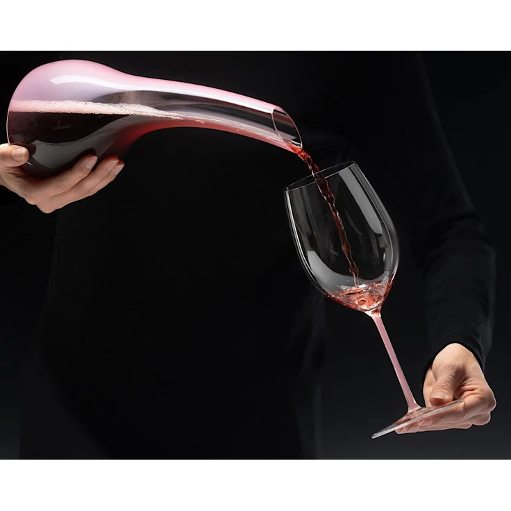 RIEDEL 4900/0P FATTO A MANO Cabernet / Merlot Weinglas - Stiel PINK – Bild 7