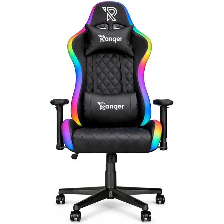 Ranqer Halo RGB / LED Gaming Stuhl schwarz - RQ-HALO-RGB-1