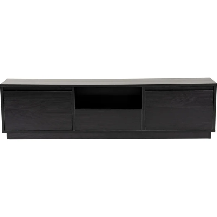 TV-Ständer, 'Vanguard', 42 x 29,5 x 160, Holz Schwarz – Bild 6