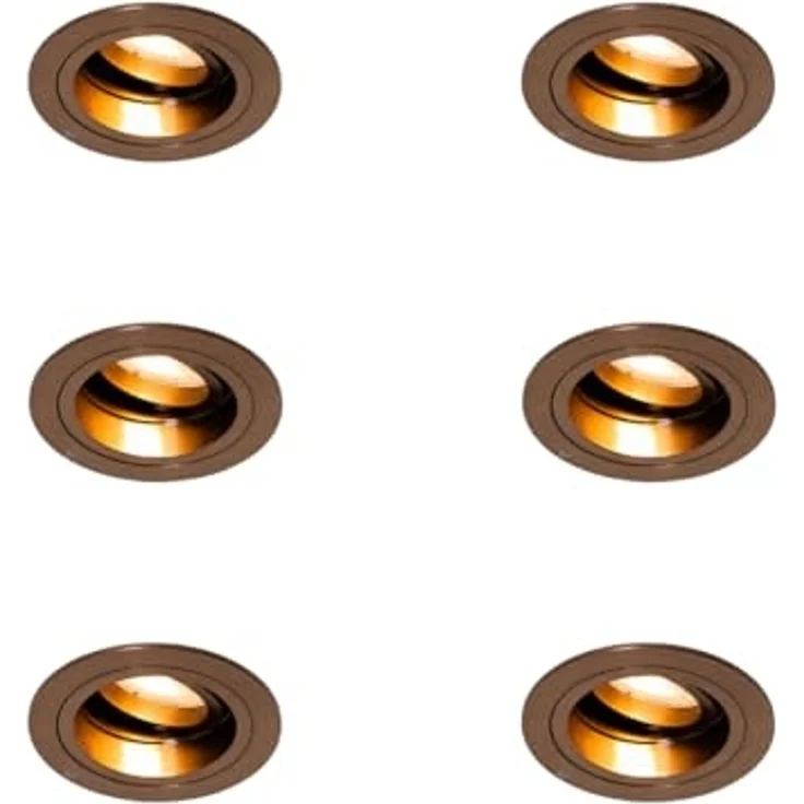 Qazqa LED Einbaustrahler 105888, ohne Leuchtmittel, Warmweiß – Bild 1