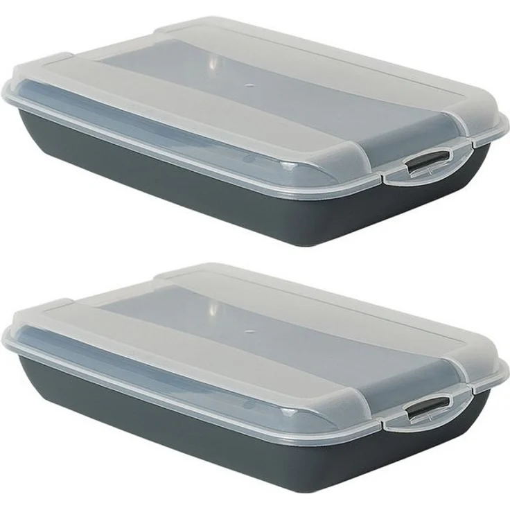 Novaliv Frischhaltedose -, (2-tlg), Aufschnittsbox – Bild 4