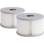 Mspa - FILTRE Wellnesszubehör Plastik Weiß - B 10,6 cm x H 6,7 cm x L 10,6 cm