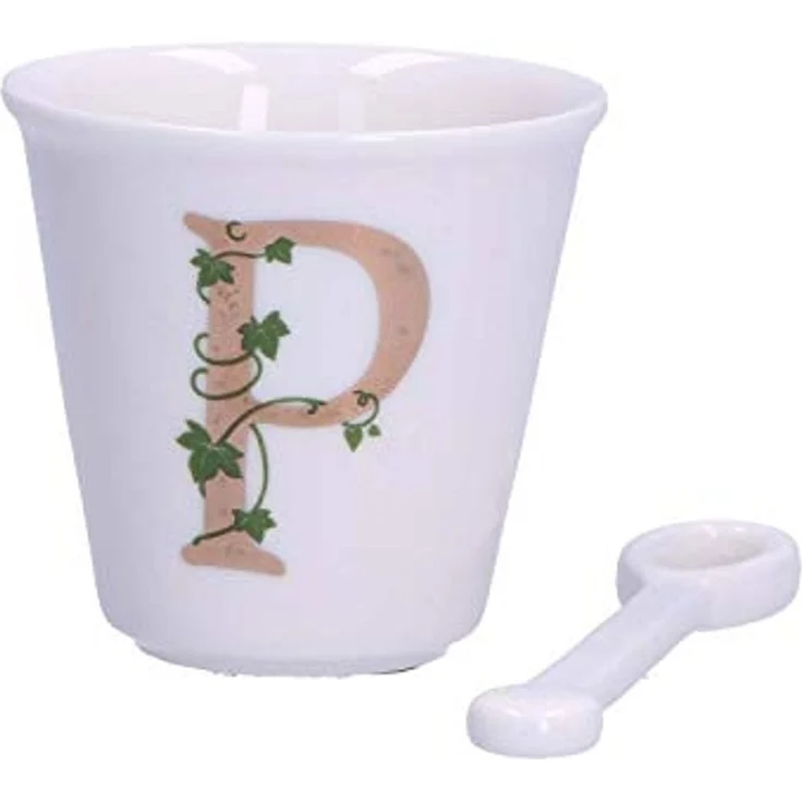 La Porcellana Bianca La Porcellana Bianca Tasse mit Löffel 75 ml Muster p P00450015P