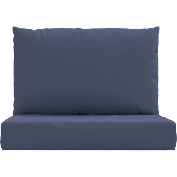 vidaXL Palettenkissen 2 Stk. Marineblau Stoff 379148 – Bild 3