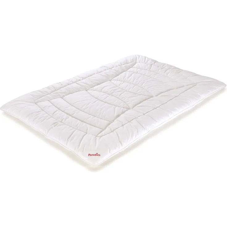 Winterbettdecke Nima Bio 155 x 220 cm / Nima Bio winterwarm, Baumwolle, Weiß
