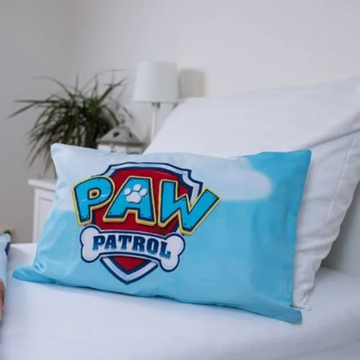 Paw Patrol Bettwäsche-Set für Kinderbett 100x135 cm + 40x60 cm aus 100% Baumwolle mit Reißverschluss – Bild 4