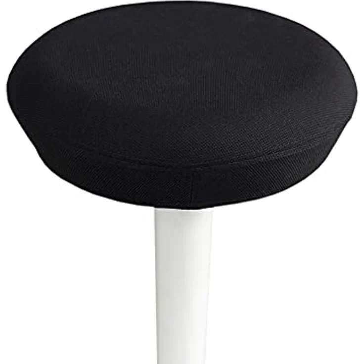 Selsey Trobber - Barhocker / Küchenhocker mit Swing-Effekt, ergonomisch, höhenverstellbar 60 - 85 cm (Schwarz) – Bild 6