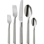 WMF Besteck-Set Art Deco (30-tlg), 6 Personen, Cromargan® Edelstahl Rostfrei, ergonomisch, Cromargan protect