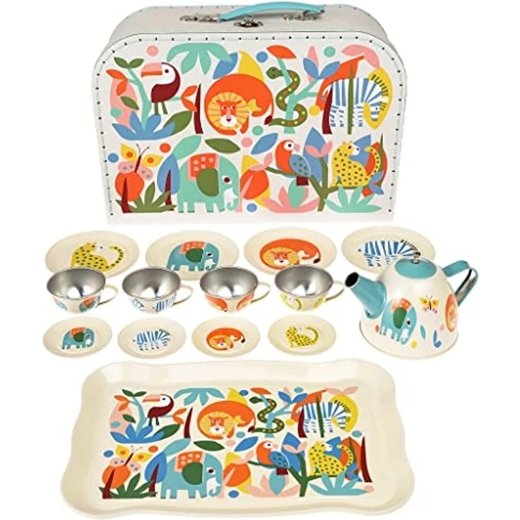 Rex London Teeservice Tee-Party Set Wild Wonders Kinder Teeparty – Bild 1