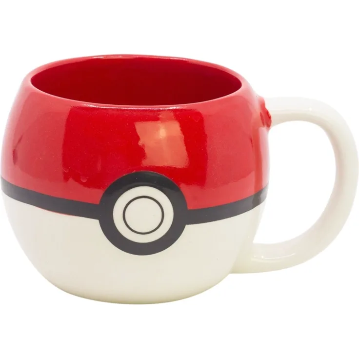Tasse mit Box Pokémon Pokeball aus Keramik 360 ml