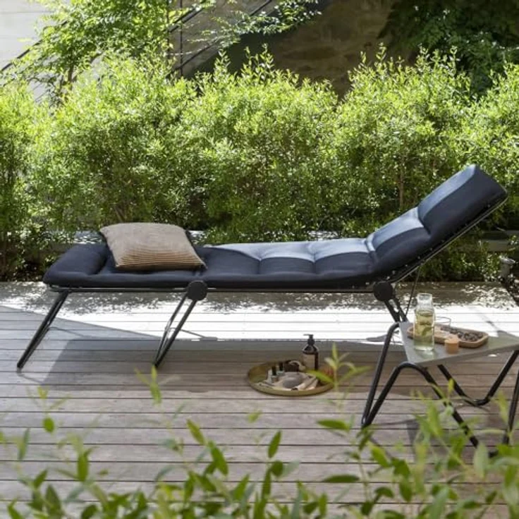 Lafuma Sonnenliege Siesta L 201 x 70 cm Gartenliege Campingliege LFM2851.6135 – Bild 6
