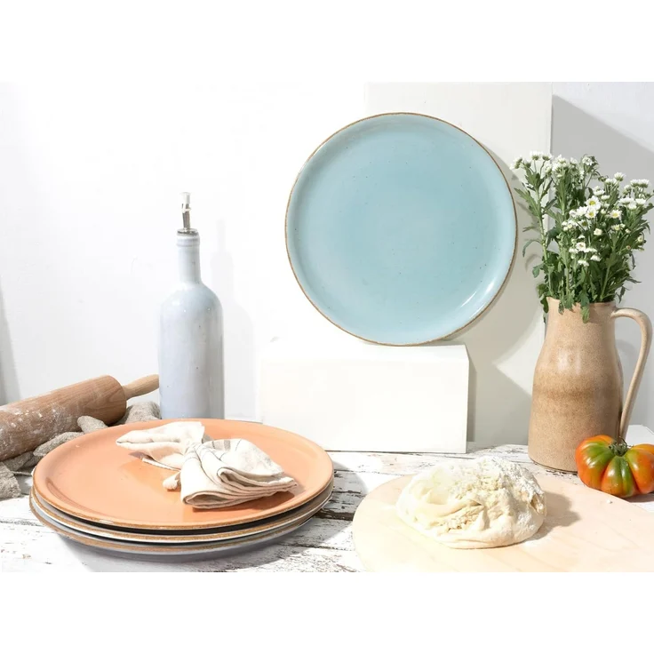 Vintage Nature Bunt, Pizzateller 4-tlg (mo) – Bild 2