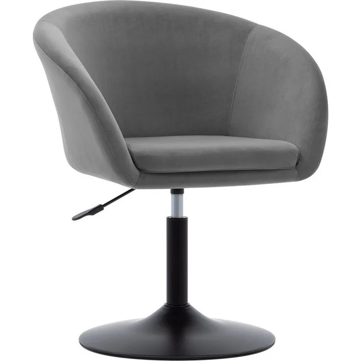 Duhome Loungesessel (WY440), Schminkstuhl Cocktailsessel Drehstuhl Höhenverstellbar mit Armlehne