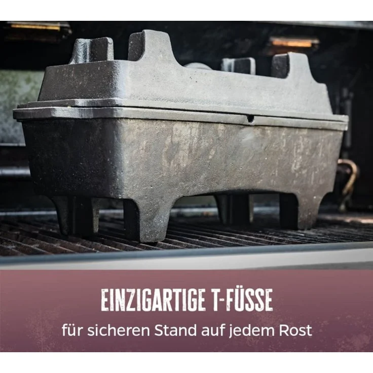Grillfürst Dutch Oven Kastenform BK4 aus Gusseisen – Bild 4