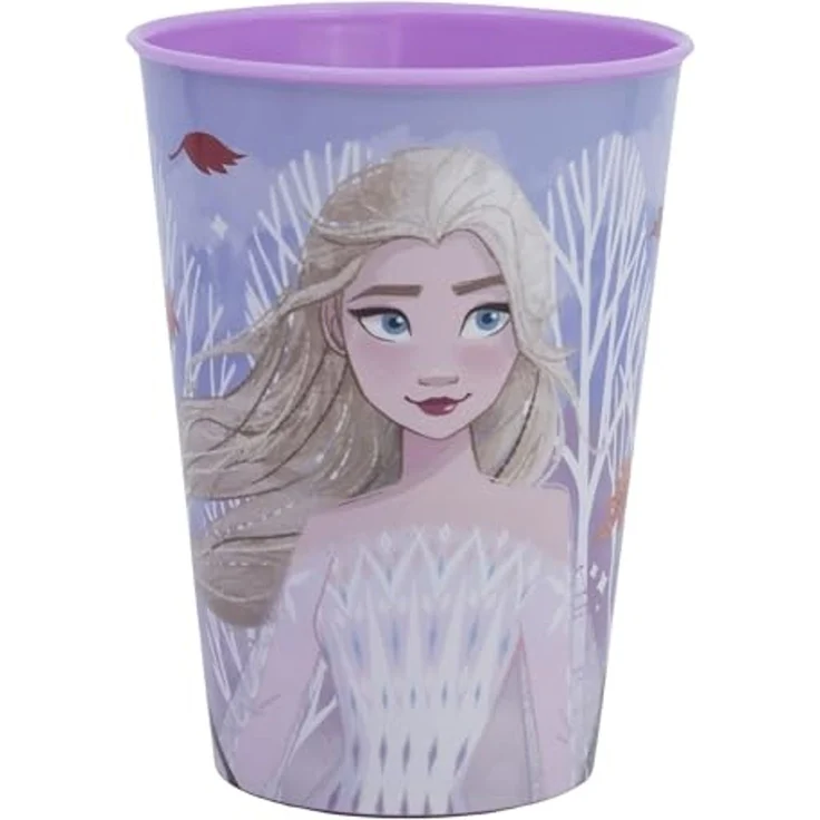 Storline Kinderbecher Disney Frozen 260 ml Trinkbecher für Kita & Frühstück, Plastik – Bild 1