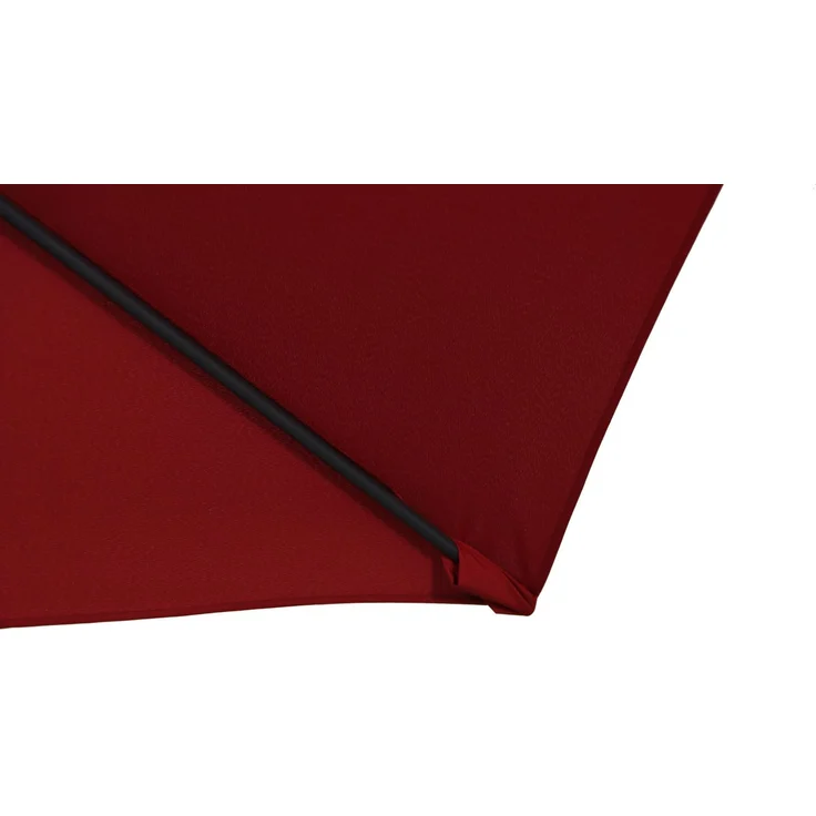TrendLine Sonennschirm Lagos dunkelrot 200 x 300 cm – Bild 5