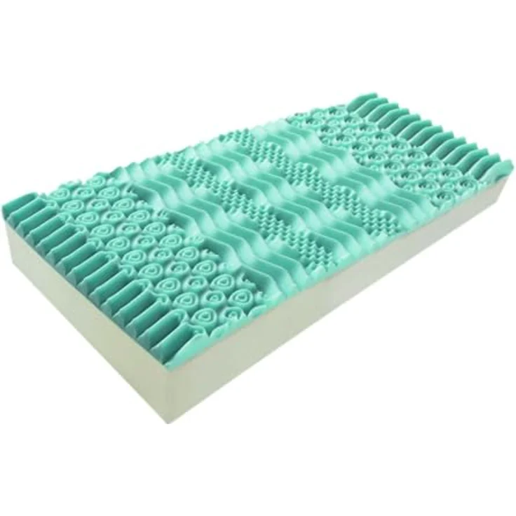 Talamo Italia - Annamaria-Doppelmatratze, herausnehmbare Matratze aus Memory-Schaum und Waterfoam-Gel, 100 % Made in Italy, milbenhemmend und hypoallergen, 120 x 190 x 27 cm – Bild 8