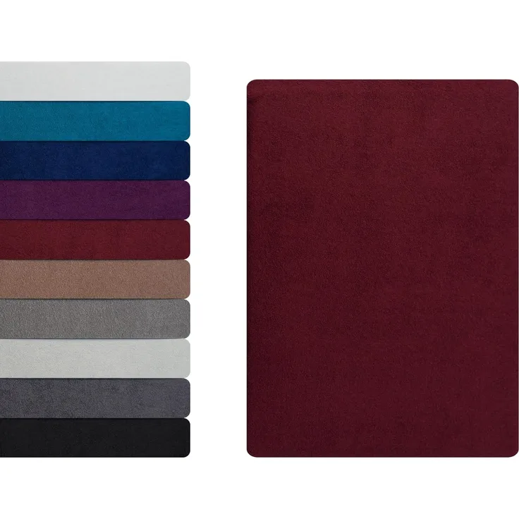 Hometex Premium Textiles Spannbettlaken aus Frottier Stoff bis 23 cm Steghöhe, Frottee, Gummizug: Rundumgummizug, Kuschelig warm und extra weich, ideal für die kalte Jahreszeit
