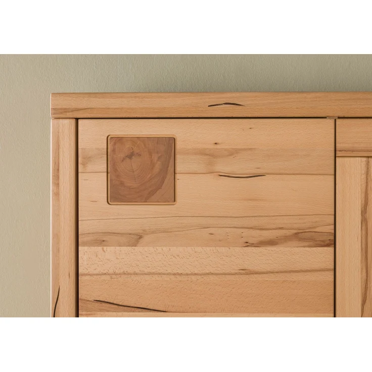 Vitrine Kernbuche 103 x 40 x 205 natur geölt VILLANDERS #101 – Bild 6