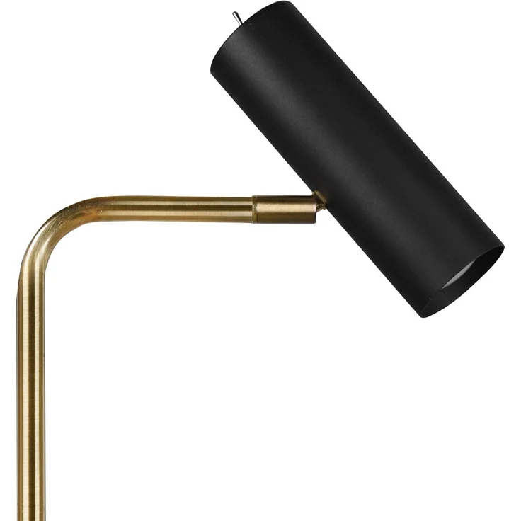 Stehleuchte, schwarz messing matt, Spot beweglich H 151 cm – Bild 10