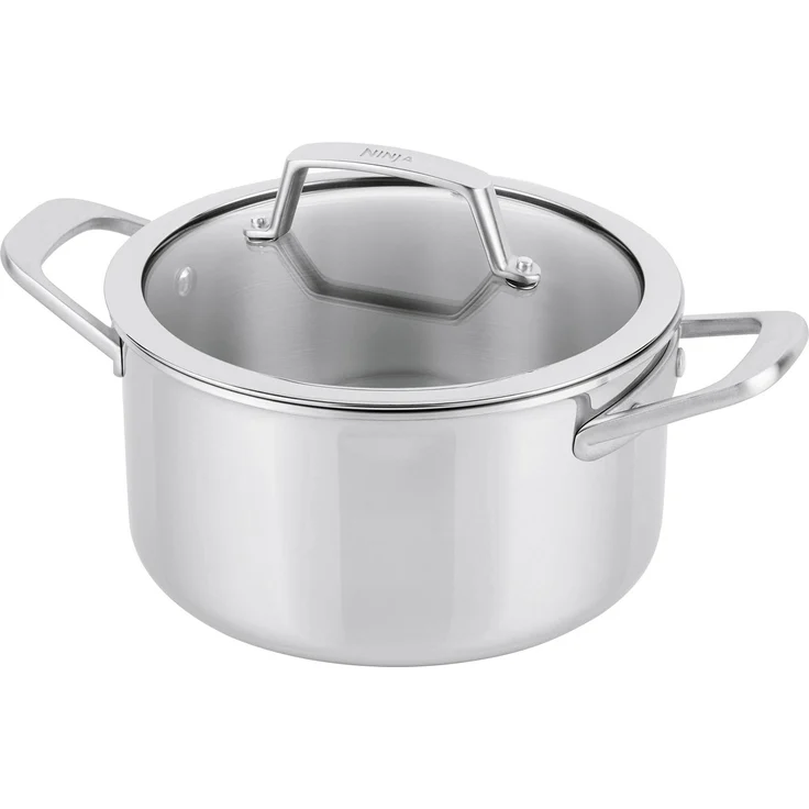 NINJA Bratentopf Ø20cm EverClad Edelstahl – Bild 2