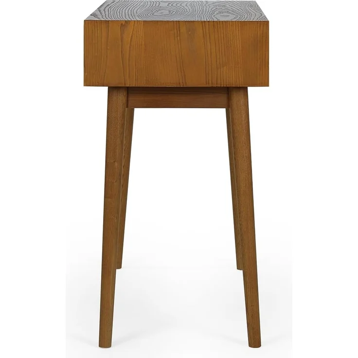 Julian Bowen Lowry Schreibtisch mit 2 Schubladen, Holz, Kirschesche, 80 x 100 x 45 cm – Bild 6