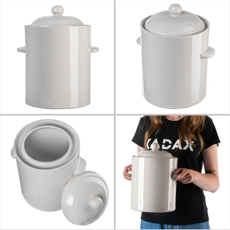 KADAX Fassbeiztopf mit Kragen 2,5L – Bild 7