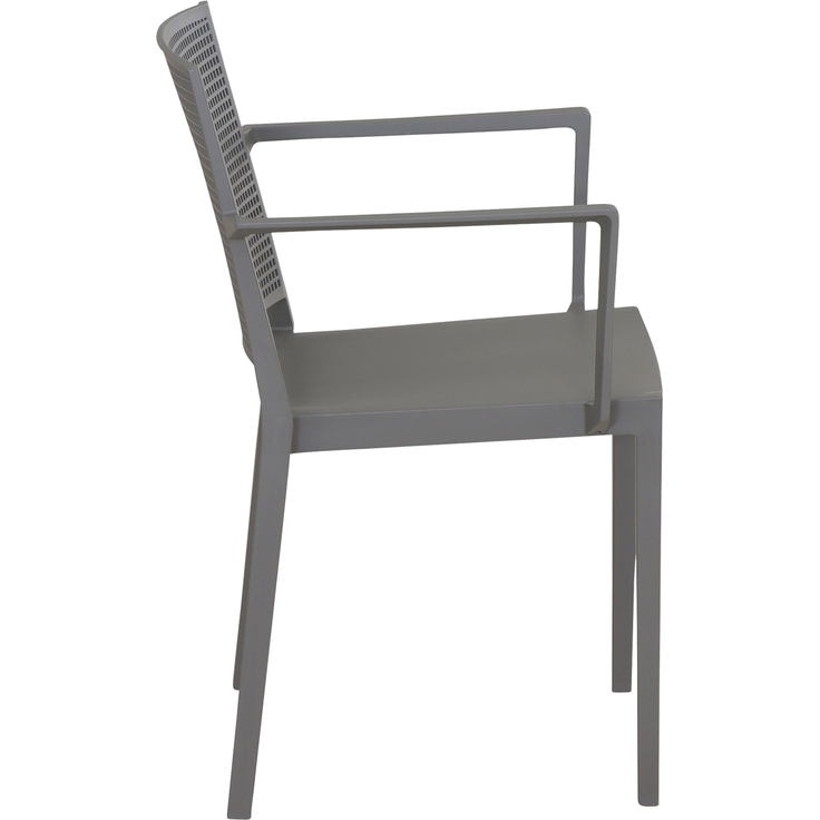 Siena Garden Square AL, Stapelstuhl - Polypropylen grau – Bild 5