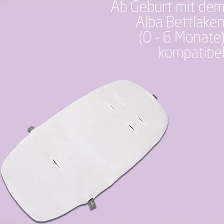 Maxi-Cosi Alba All in 1 Stubenwagen, Einfacher Wechsel zwischen Stubenwagen, Liegewagen und Hochstuhl, 100% recycelte Stoffe, 0 Monate - 3 Jahre alt (15kg), Beyond Graphite – Bild 8