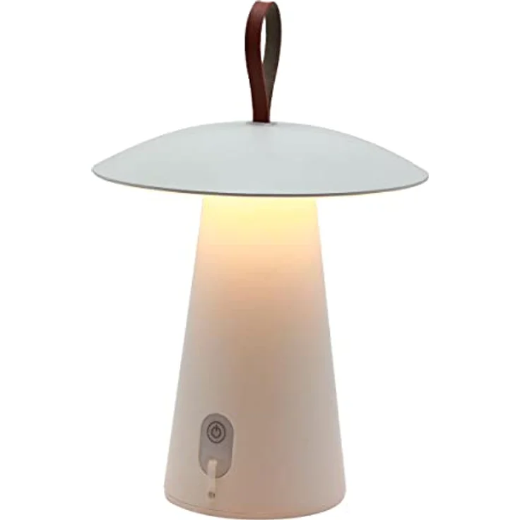 LUMISKY Fungy, LED-Tischlampe, dimmbar, 290 mm, warmweiß, spritzwasserfest, in Weiß oder Schwarz, 1 Stück – Bild 1