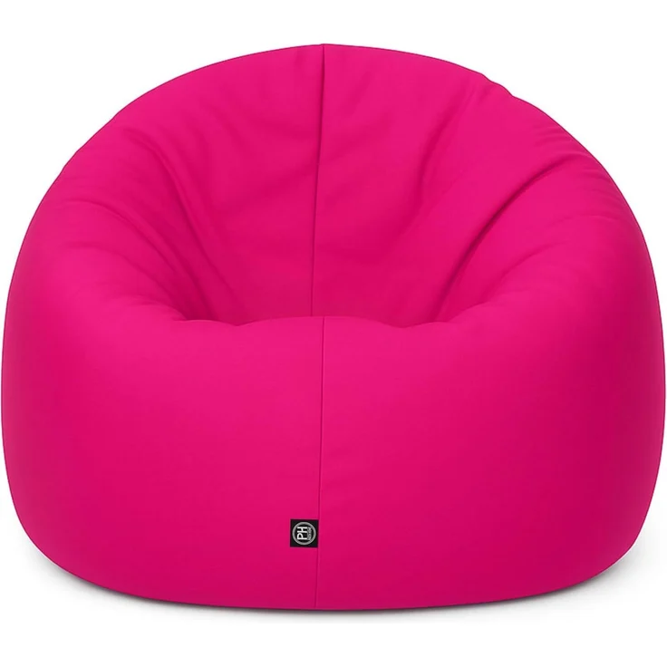 PATCH HOME 2-in-1 Sitzsack Sessel - Gaming Bean Bag mit Reißverschluss - Bereits befüllt, Ergonomisch & Robust für Kinder & Erwachsene - Indoor & Outdoor, Wetterfest (Magenta, 155cm) – Bild 6