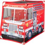 Melissa & Doug Feuerwehrauto-Spielzeug-Zelt | Rollenspielzeug | Spielen Zelt für Kinder| 3+ | Geschenk für Jungen oder Mädchen
