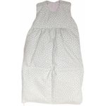 Odenwälder BabyNest Daunen-Schlafsack/Kinderschlafsack/Babyschlafsack waschbar/Winterschlafsack atmungsaktiv/leichter Daunenschlafsack, Größe:100, Design:Wolke bleu